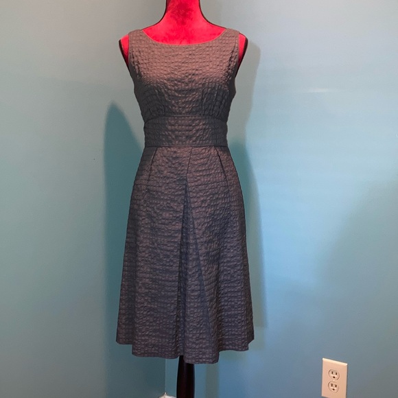 J. Crew Dresses & Skirts - J. Crew Charcoal Gray Cotton Dress Size 6